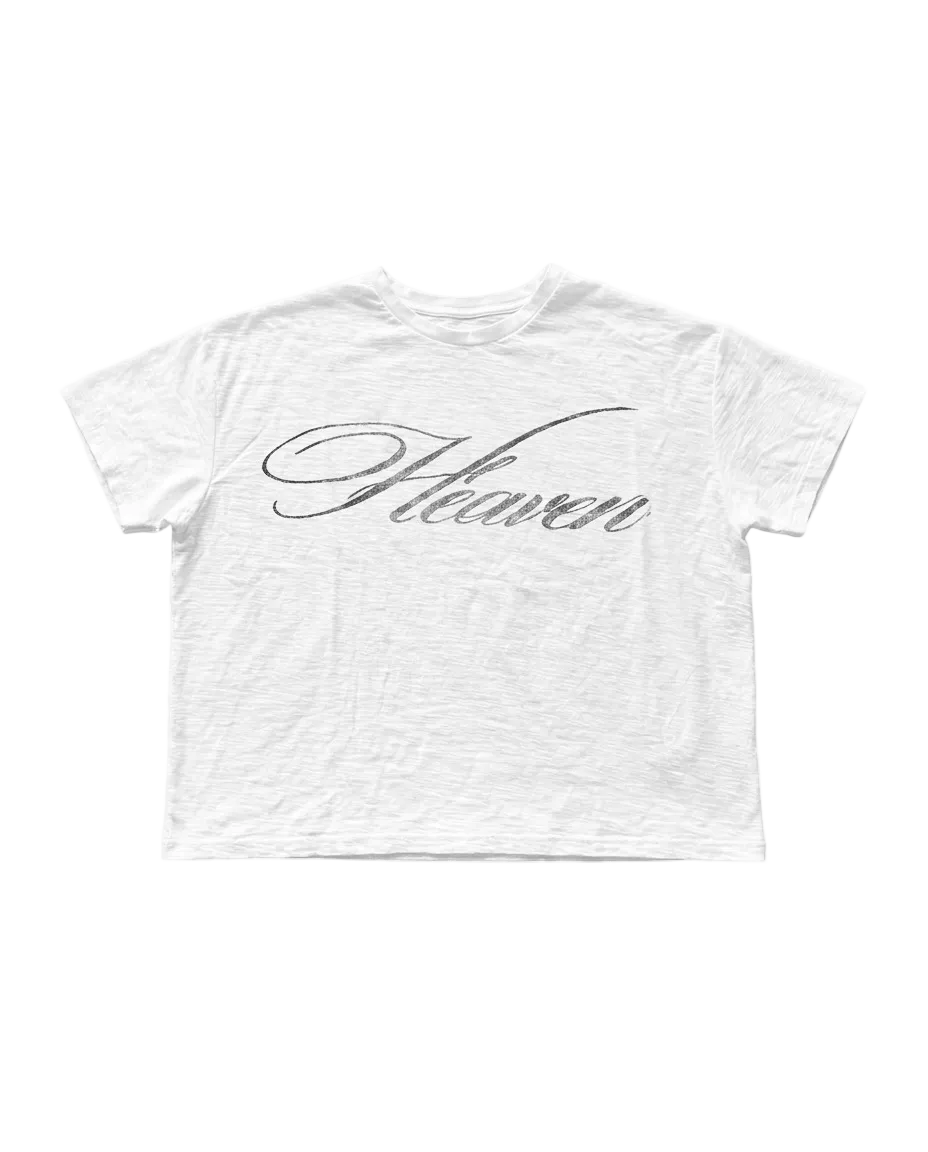 Cristo Vienne SS26 Slub Cotton Tee "Heaven"